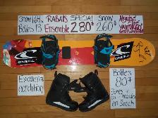 Ensembles kits snowboard planches a neige snow - Photo 8
