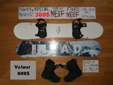Ensembles kits snowboard planches a neige snow - Photo 9