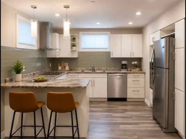 Duplex - Lower Unit raised bungalow
