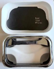 Arc Silver Minimalist Case and Screensaver for iPhone 18 Pro Max