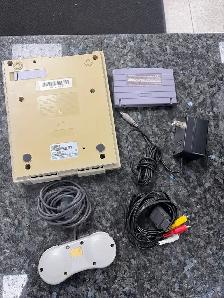 Super Nintendo with Controller and Super Mario All Stars Cart - Photo 2