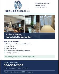 Regina House Cleaning & Move-Out Cleans | Secure Clean