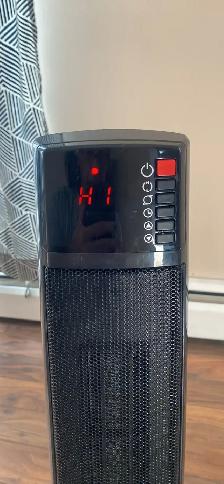 Laslow 1500W Ceramic Space heater - Photo 2
