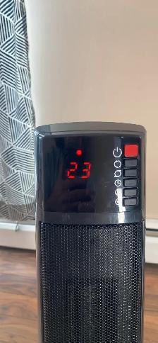Laslow 1500W Ceramic Space heater - Photo 3