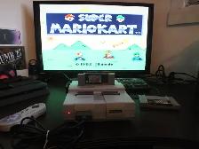 Super Nintendo console and game bundle