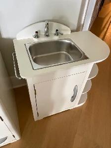POTTERY BARN Retro White Kids Play Kitchen - Photo 8