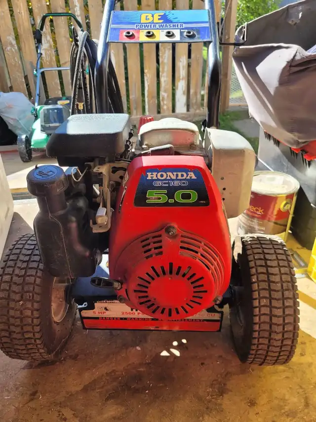BE Power Washer Honda GC160