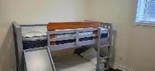 Kids Twin Bunk Bed with Slide – Like New – $250 – Moving Sale - Photo 3