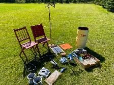 Vintage & Antique items, ATC, outboard, oil can, wooden folding - Photo 2