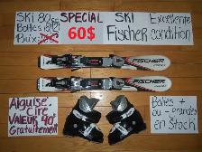 Ensembles de ski alpin et twin tip 80 90 97 cm - Photo 4