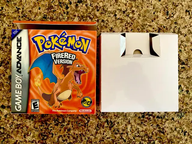 Pokémon Fire Red Replacement Box (No Cartridge)