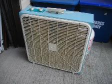 box fan with speed control
