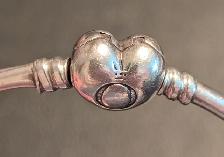 Authentic Stamped Pandora Sterling Silver 925 Charm Bracelet - Photo 4