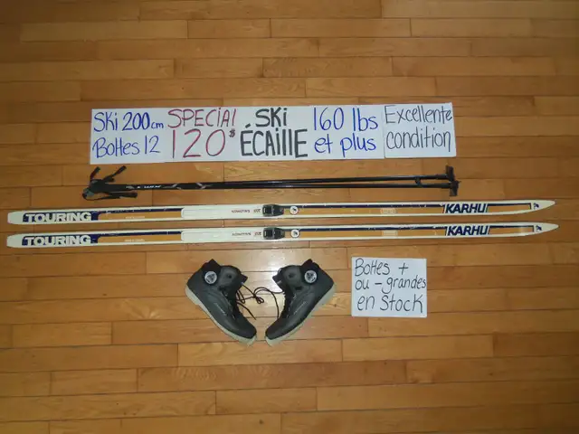 Ensembles de ski de fond écaille