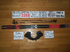 Ensembles de ski de fond écaille SKI NEUF 200 205 cm - Photo 2