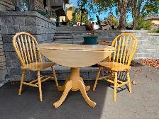Drop Leaf Table Set