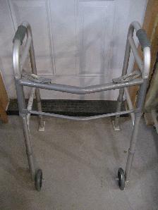 Medline folding adjustable walker