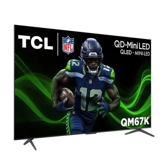 TCL 65' Class QM67K Series 4K UHD QD-Mini LED Smart Google TV
