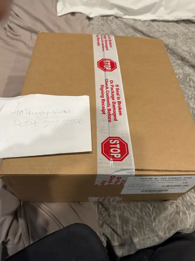 Pokémon 30th Celebration Sealed ETB Case 10 CT