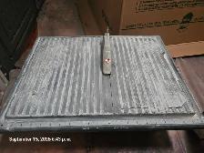 RIDGID 120V 7’’ Tabletop Wet Tile Saw, for $50