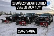 Residential and commercial snow plowing