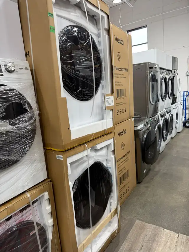 Vesta Washer Dryer Set | Brand New   2 Year Warranty