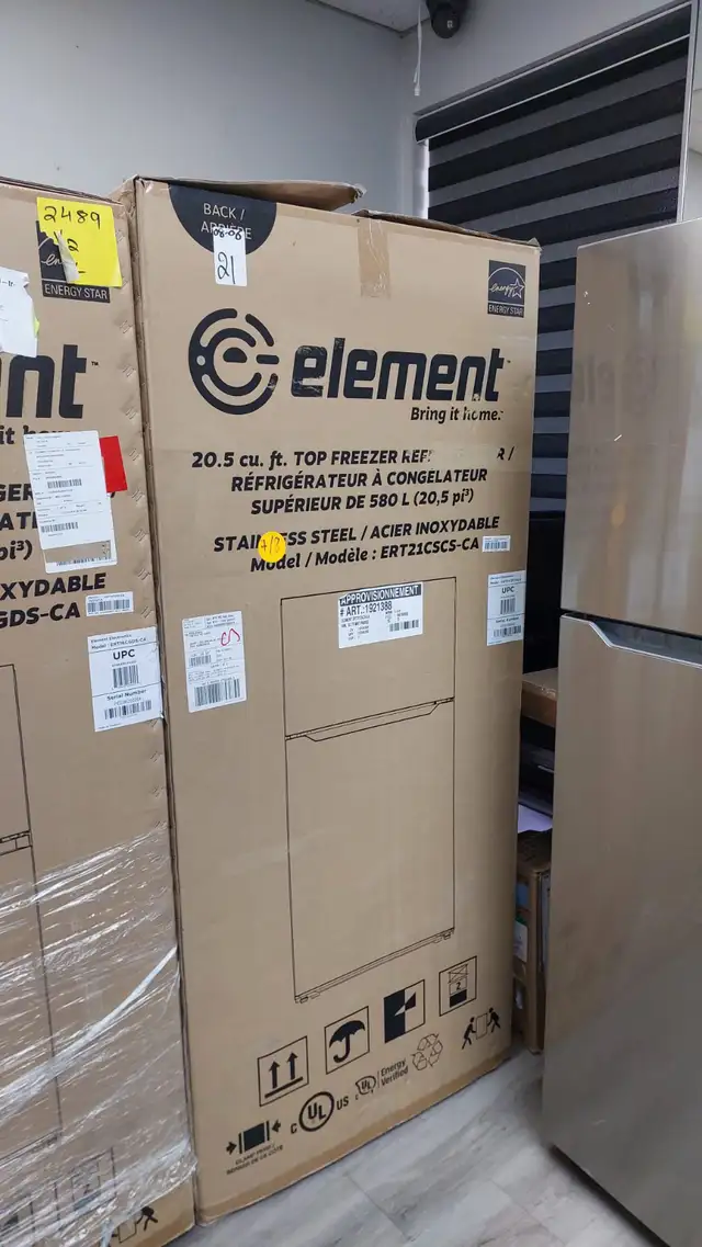 Element 20.5 cu. ft. Top Freezer Fridge For Sale