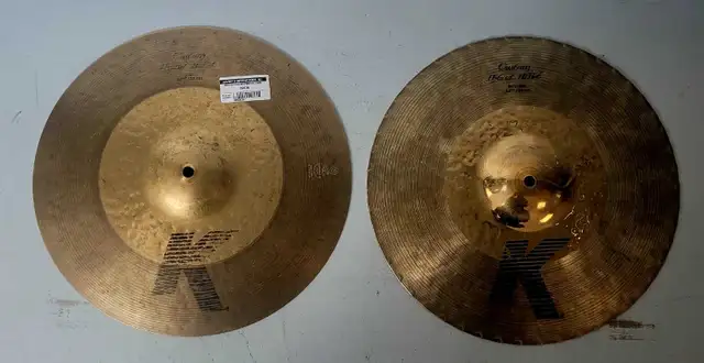 14' Zildjian K Custom  Hybrid Hi-Hat Cymbals (32930261)