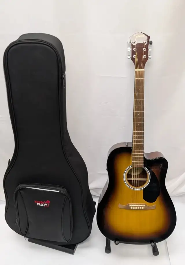 (B8679) Fender FA125CE-SB Acoustic-Electric Guitar