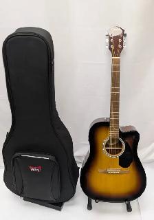 (B8679) Fender FA125CE-SB Acoustic-Electric Guitar