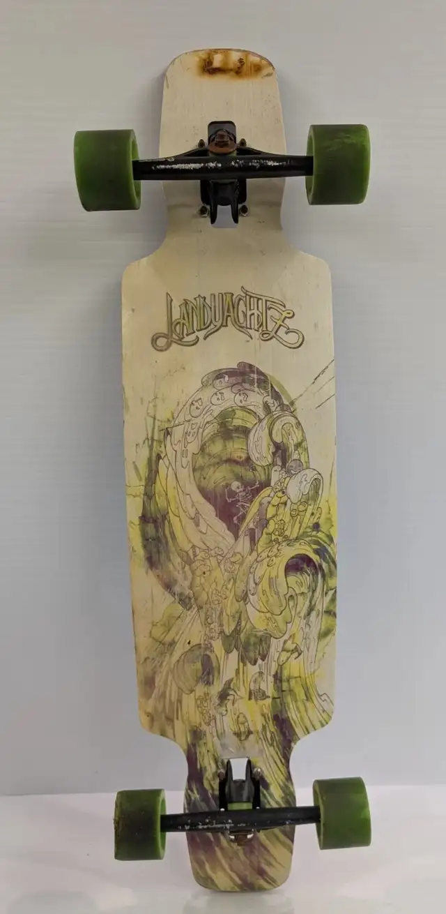 (B6685) Landyachtz Drop Carve 40 Drop-Through Double-Kicktail...