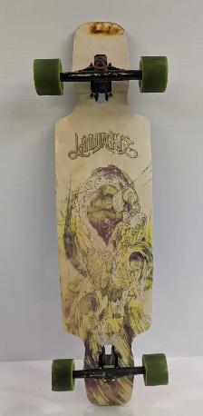 (B6685) Landyachtz Drop Carve 40 Drop-Through Double-Kicktail...