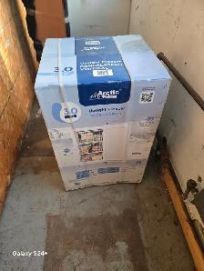 3.0 cu ft upright freezer still in the box - Photo 3