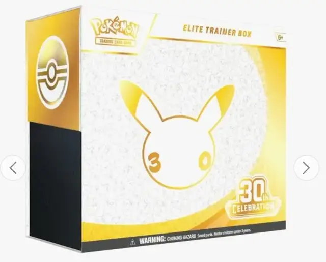 Pokemon TCG 30th Celebration Elite Trainer Box