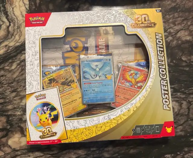 Pokemon TCG 30th Celebration Poster Collection