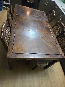 wooden table and chairs - Photo 2