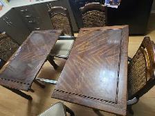 wooden table and chairs - Photo 7