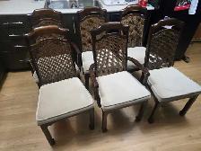 wooden table and chairs - Photo 9