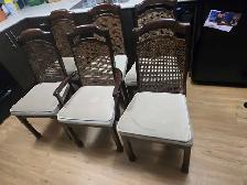 wooden table and chairs - Photo 10
