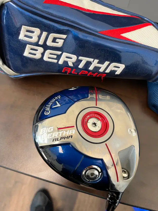 Callaway Great Big Bertha Alpha RH driver.