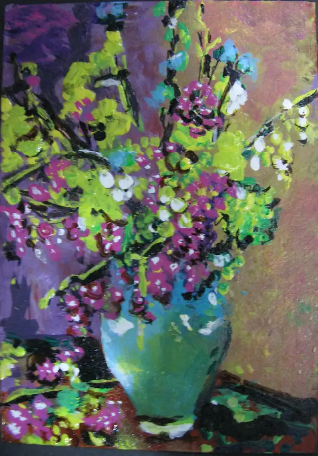 ACEO (3.5'x2.5') Original Acrylic Paintings