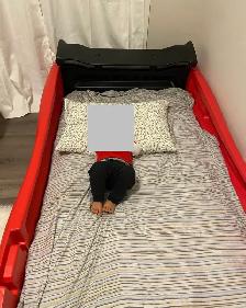 Delta Children Race Car Bed (original decals included) - Photo 2