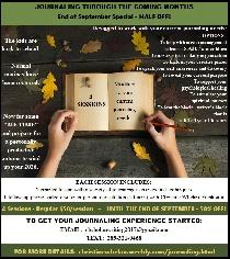 'Journaling Through the Coming Months' - 1/2 OFF!