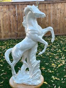 Large horse statue