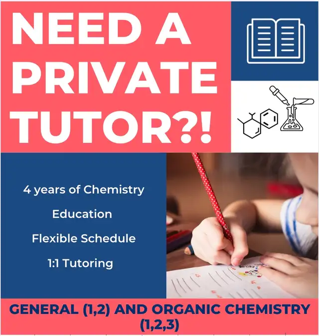 ONLINE General Chemistry, Organic Chemistry Tutor