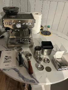 Breville Barista Express BES870 with ton of accessories