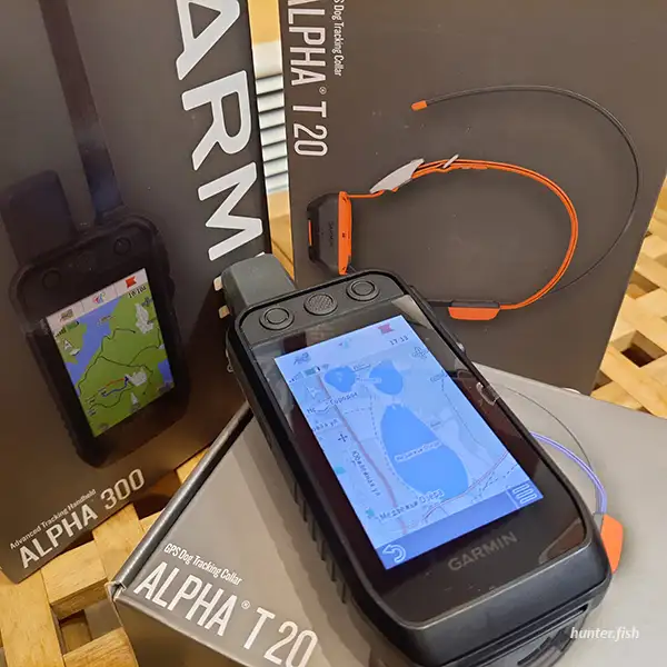 Garmin Alpha 300 gps command with TT 25 Collar Tracking System