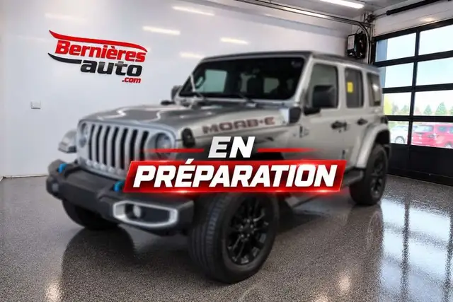 2022 Jeep Wrangler UNLIMITED / MOAB-E / SAHARA / 2 TOITS / CUIR