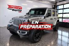 2022 Jeep Wrangler UNLIMITED / MOAB-E / SAHARA / 2 TOITS / CUIR