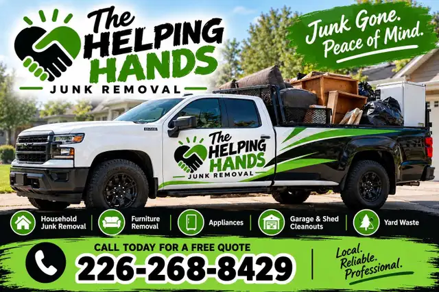 Helping hands Junk removal